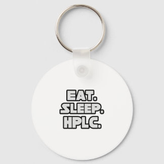 Eat Sleep HPLC Key Ring