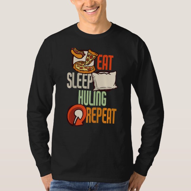Eat Sleep Huling Repeat Huling T-Shirt (Front)