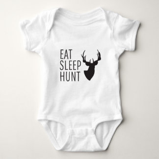 Eat Sleep Hunt Baby Bodysuit