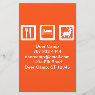 Eat Sleep Hunt Stationery