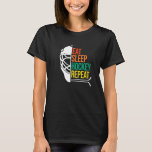 Eat Sleep Ice Hockey Player Expert Coach Sport Gr T-Shirt