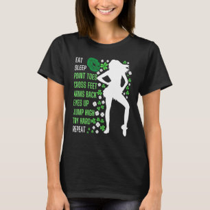 Eat Sleep Irish Dance  Irish Dancer T-Shirt