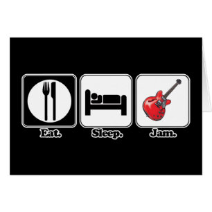 eat sleep jam guitar