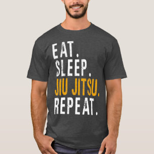 Eat Sleep jiu jitsu Repeat EssentialCopy T-Shirt