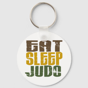 Eat Sleep Judo 1 Key Ring
