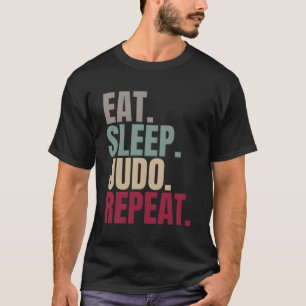 Eat Sleep Judo Repeat T-Shirt