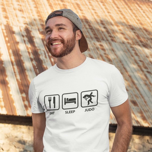 Eat Sleep Judo T-Shirt (Creator Uploaded)