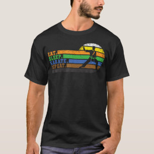 Eat Sleep Karate Repeat T-Shirt