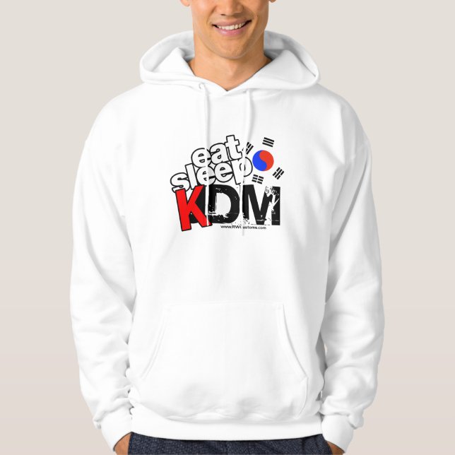 Eat Sleep KDM Hoodie (Front)