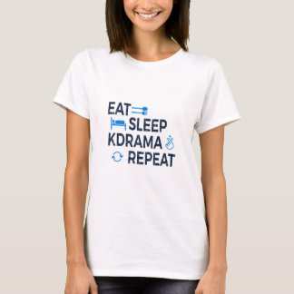 Eat Sleep Kdrama Repeat T-Shirt