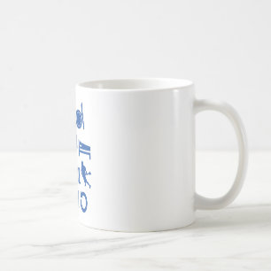 Eat sleep lacrosse coffee mug