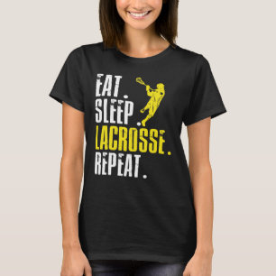 Eat Sleep Lacrosse Repeat Lax Sport T-Shirt