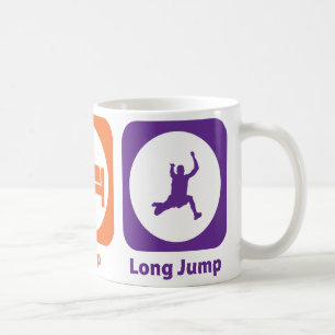 Eat Sleep Long Jump Coffee Mug