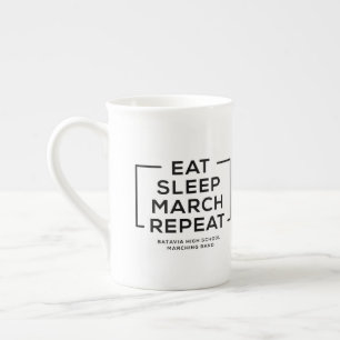 Eat - Sleep - March - Repeat Mug