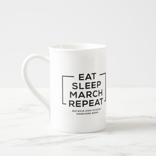 Eat - Sleep - March - Repeat Mug (Left)