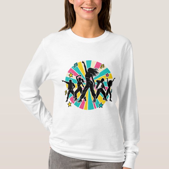 Eat. Sleep. Mashup. Repeat. Dancer Tee (Front)