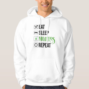 Eat Sleep Mojitos Repeat Hoodie