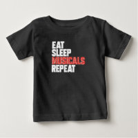 Eat Sleep Musicals Repeat Broadway Actor Actress