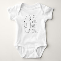 Eat Sleep Nap Polar Bear Baby & Kids Clothes