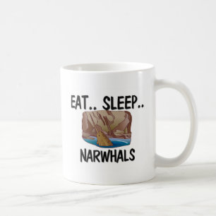 Eat Sleep NARWHALS Coffee Mug