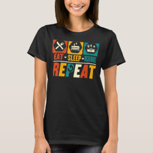 Eat Sleep Organ Donate Repeat Transplant Organ Do T-Shirt