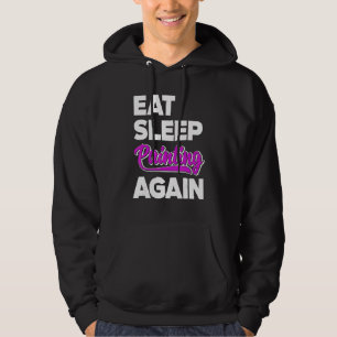 Eat Sleep Paint Again Brush Artist Master Painter Hoodie