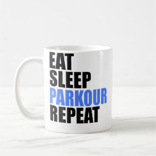 Eat Sleep Parkour Repeat Coffee Mug