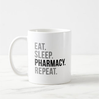 Eat Sleep Pharmacy Repeat Coffee Mug