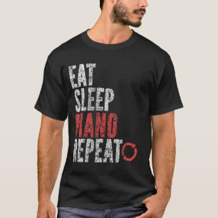 Eat Sleep Piano Repeat T-Shirt