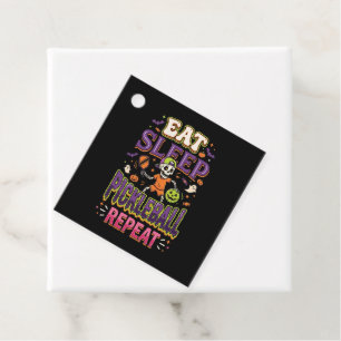 Eat Sleep Pickleball Repeat Pickleball Favour Tags
