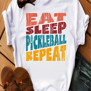 Eat Sleep Pickleball Repeat T-Shirt