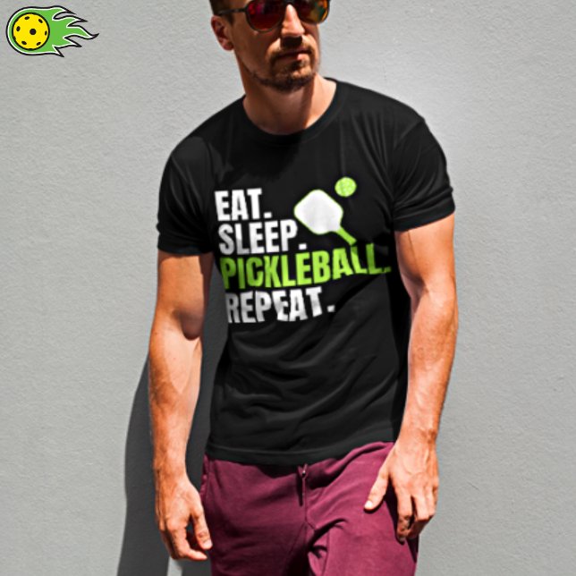 Eat Sleep Pickleball Repeat T-Shirt (Creator Uploaded)