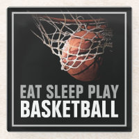 Eat Sleep Play Basketball Artwork Motivational