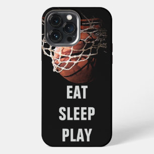 Eat Sleep Play Basketball iPhone 13 Pro Max Case
