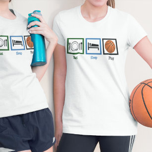 Eat Sleep Play Basketball Player Women's T-Shirt