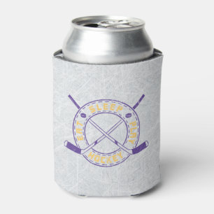 Eat Sleep Play Hockey Can Cooler