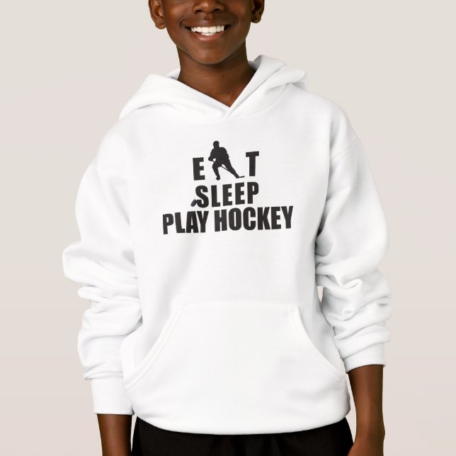 Eat Sleep Play Hockey Kids (Front)