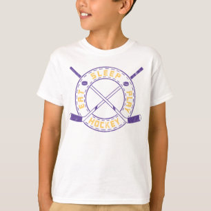 Eat, Sleep, Play Hockey Tee Shirt