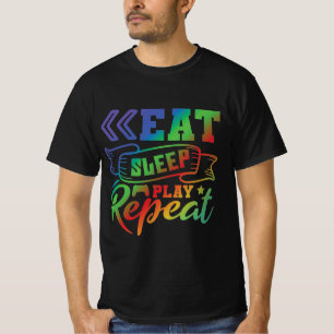 Eat Sleep Play Repeat T-Shirt