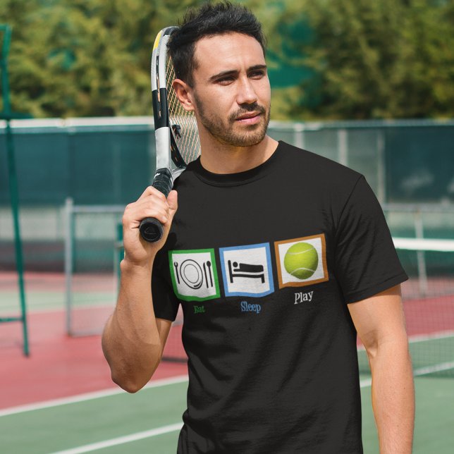 Eat Sleep Play Tennis T-Shirt (Creator Uploaded)