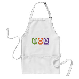 Eat Sleep Play Water Polo Standard Apron