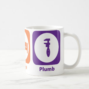 Eat Sleep Plumb Coffee Mug