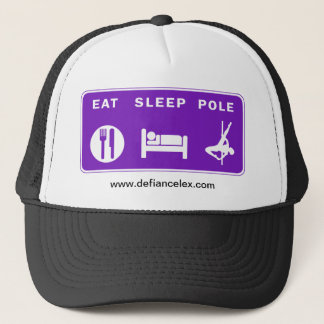 Eat Sleep Pole Trucker Hat