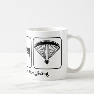 Eat, Sleep, Powered Paragliding Coffee Mug
