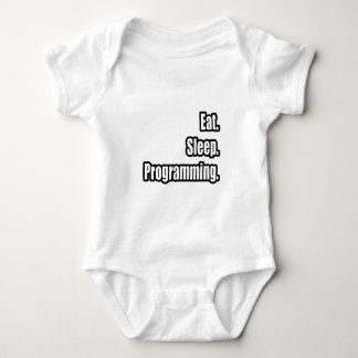 Eat. Sleep. Programming. Baby Bodysuit