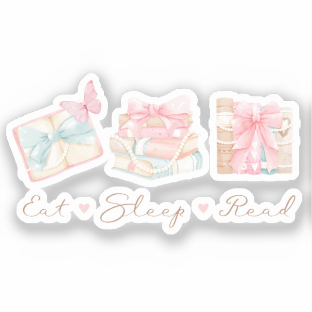 Eat Sleep Read Coquette  Book (Front)