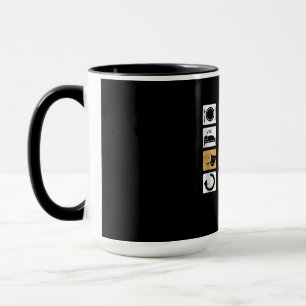 Eat Sleep Rehearsal Repeat - Theatre Quotes Acting Mug