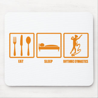 Eat Sleep Rhythmic Gymnastics Mouse Pad
