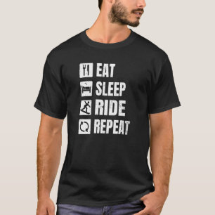 Eat Sleep Ride Repeat  Ride Snowboard T-Shirt