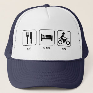Eat Sleep Ride Trucker Hat